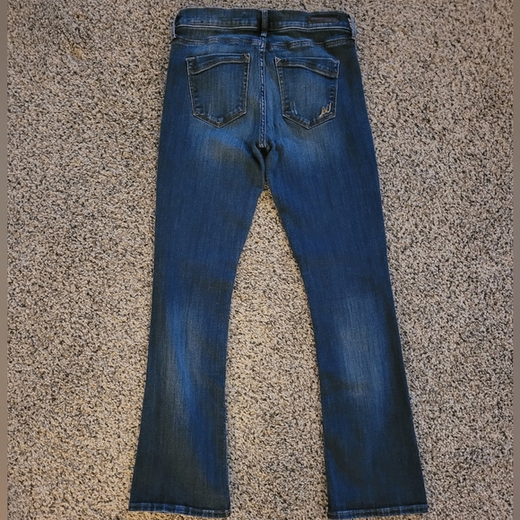 Express Barely Boot Mid Rise Jeans - Picture 2 of 6